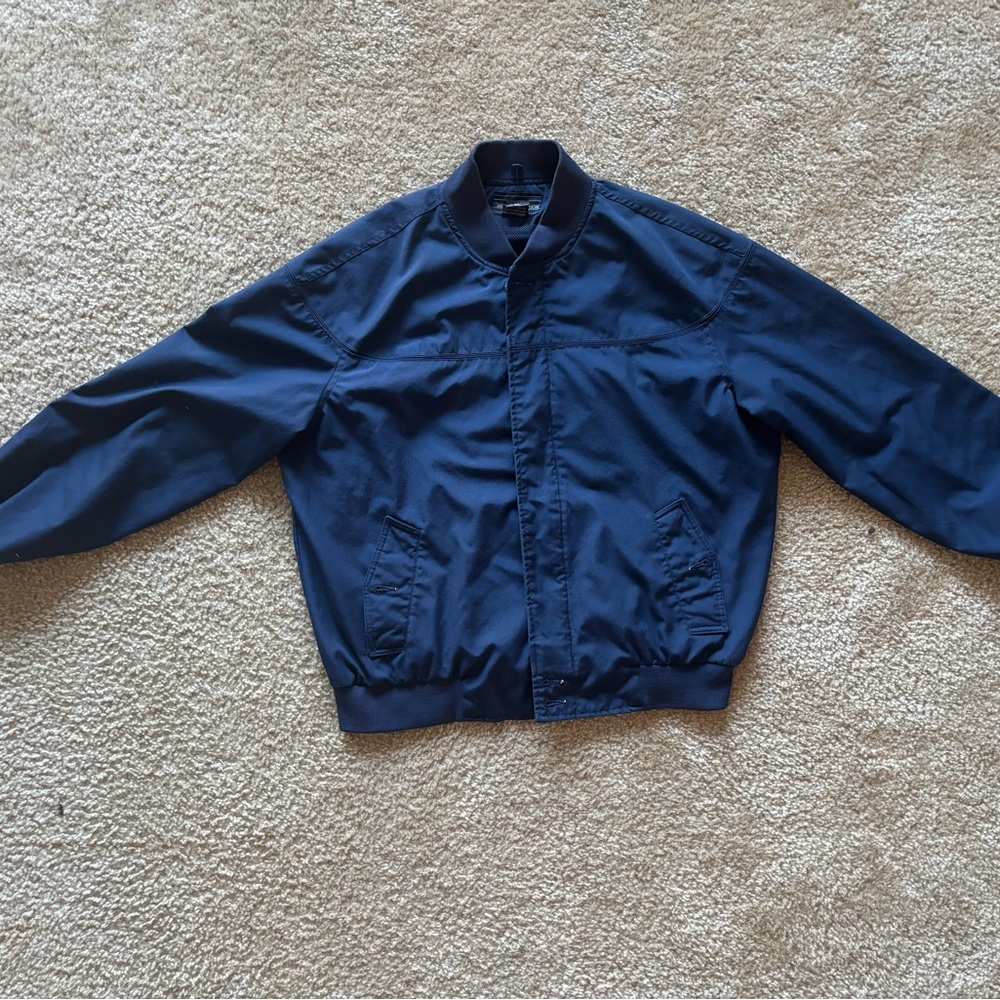 Classic Men's Navy Bomber Jacket